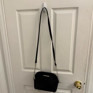 Steve Madden Black Crossbody Bag with Chain Strap